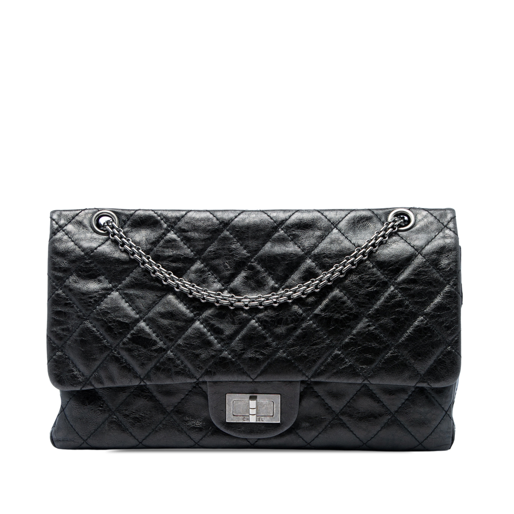 Pre-Loved Chanel Quilted Aged Calfskin Reissue 2.55 Double Flap 227